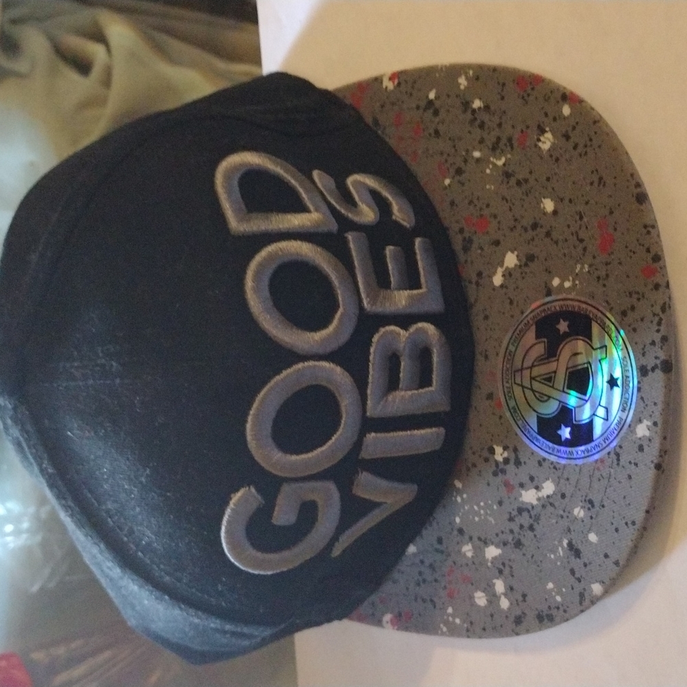 Good vibes snapback hat